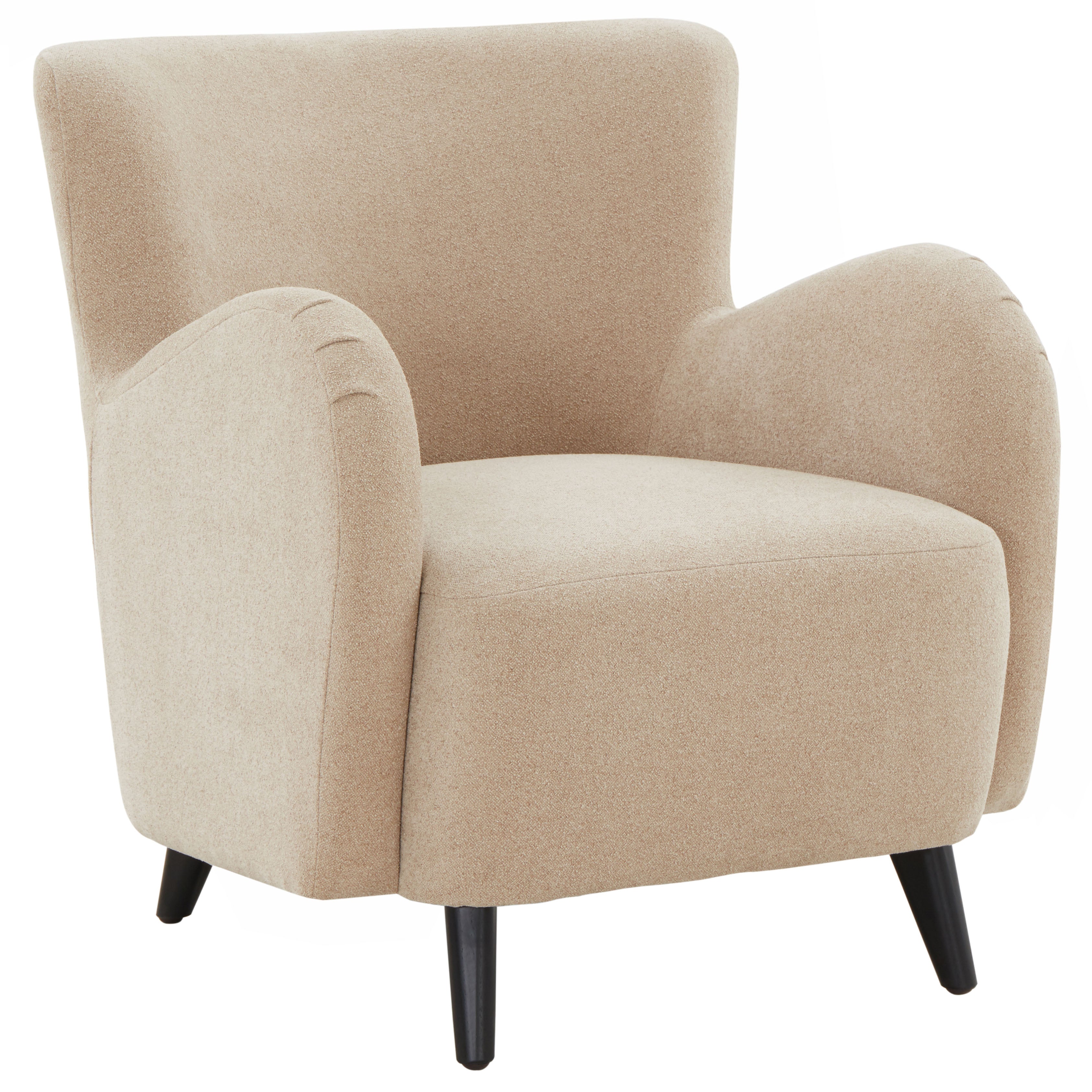 Safavieh Couture Rayanne Mosern Wingback Chair - Tan