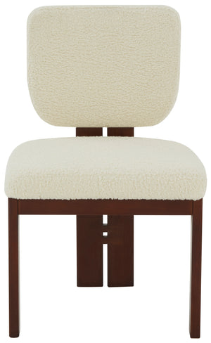 Safavieh Couture Kat Faux Shearling Dining Chair, SFV5062