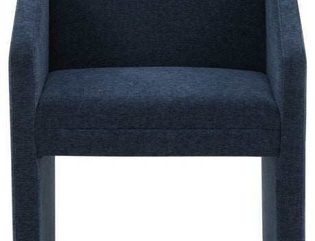 Safavieh Couture Liandra Upholstered Armchair - Navy