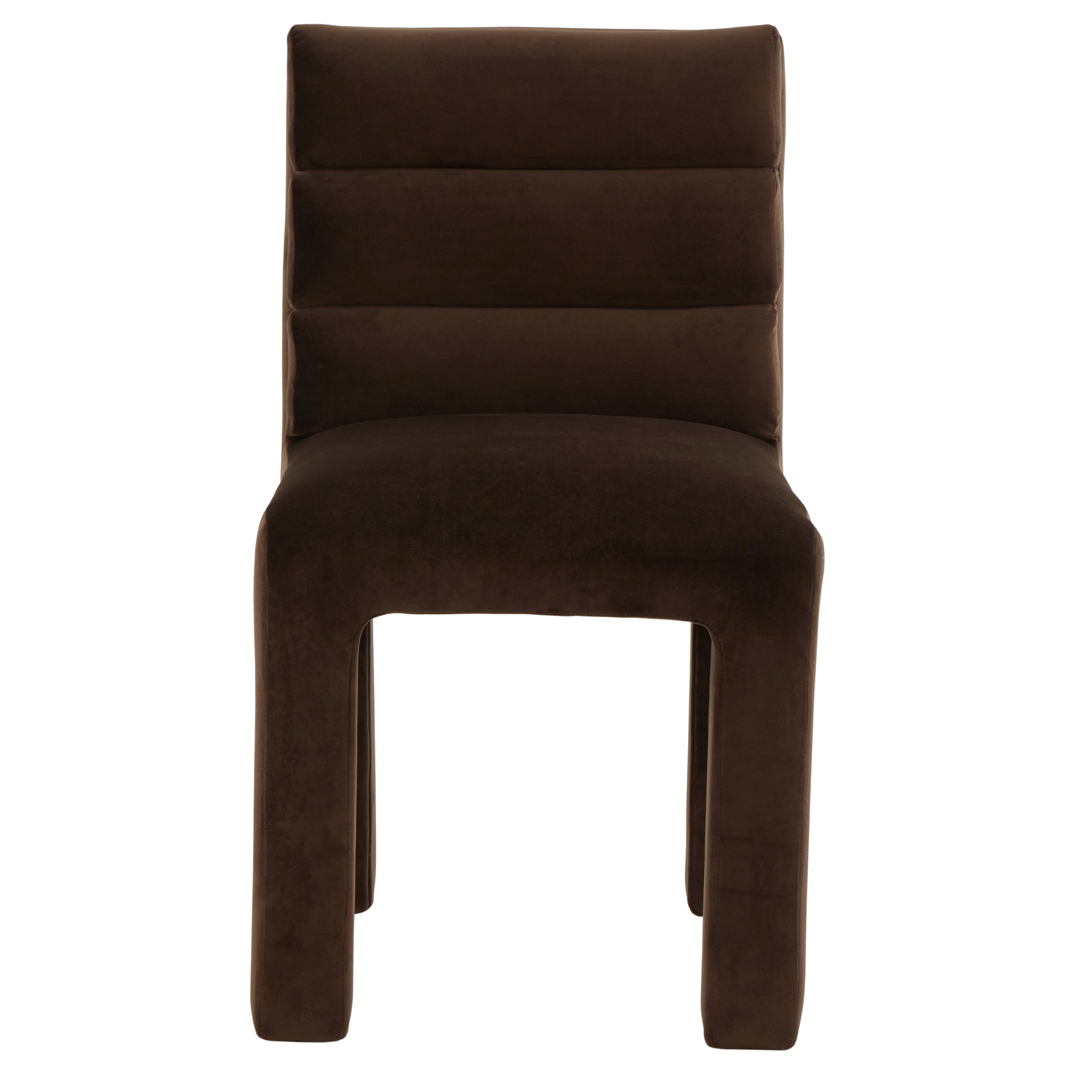 Safavieh Couture Pietro Channel Tufted Dining Chair, SFV5081