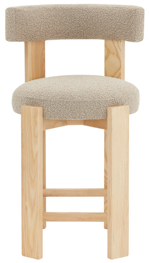 Safavieh Couture Saralisa Boucle Counter Stool, SFV5129