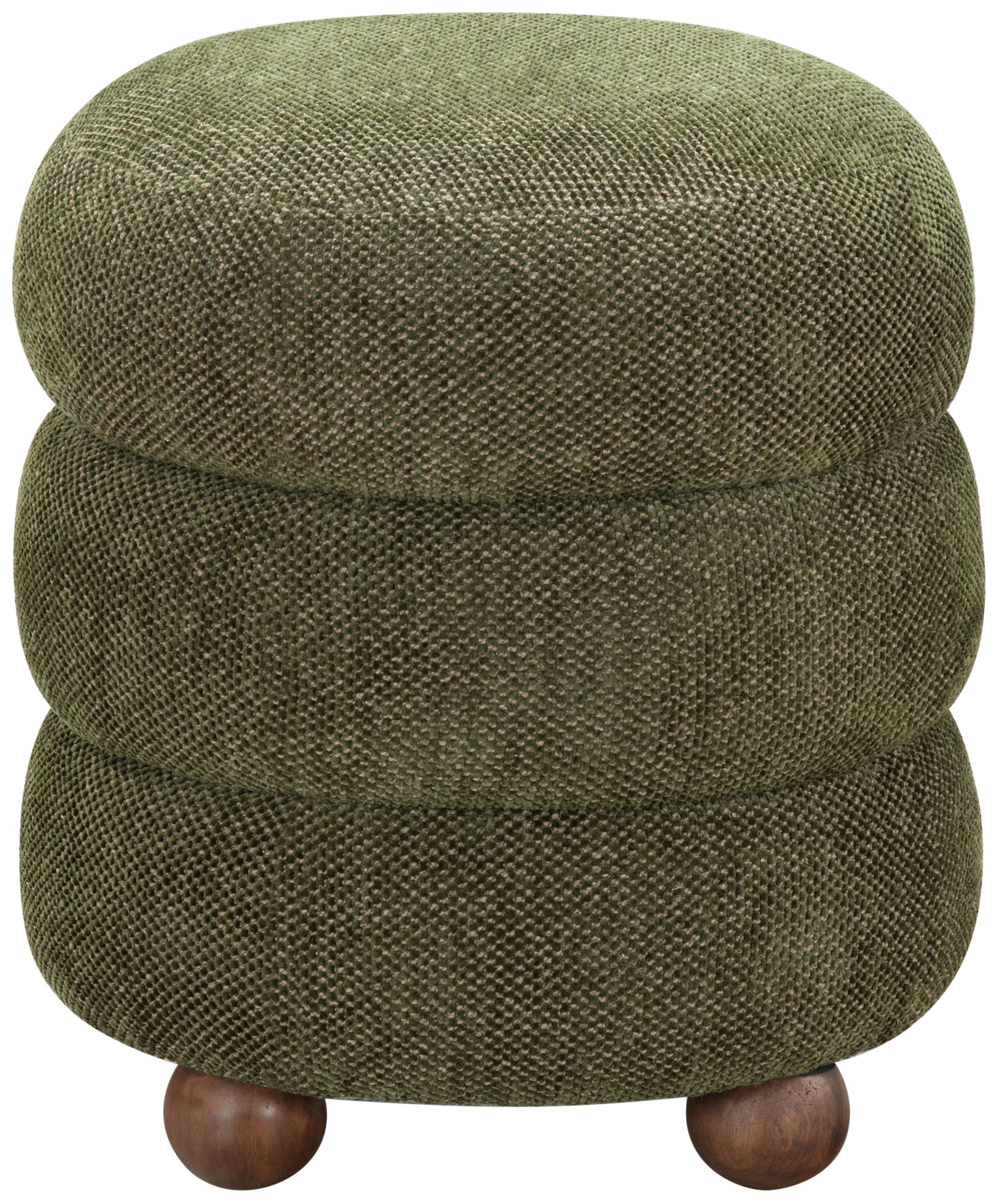 DARK GREEN / WALNUT