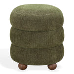 DARK GREEN / WALNUT