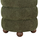 DARK GREEN / WALNUT