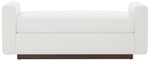 WHITE / WALNUT