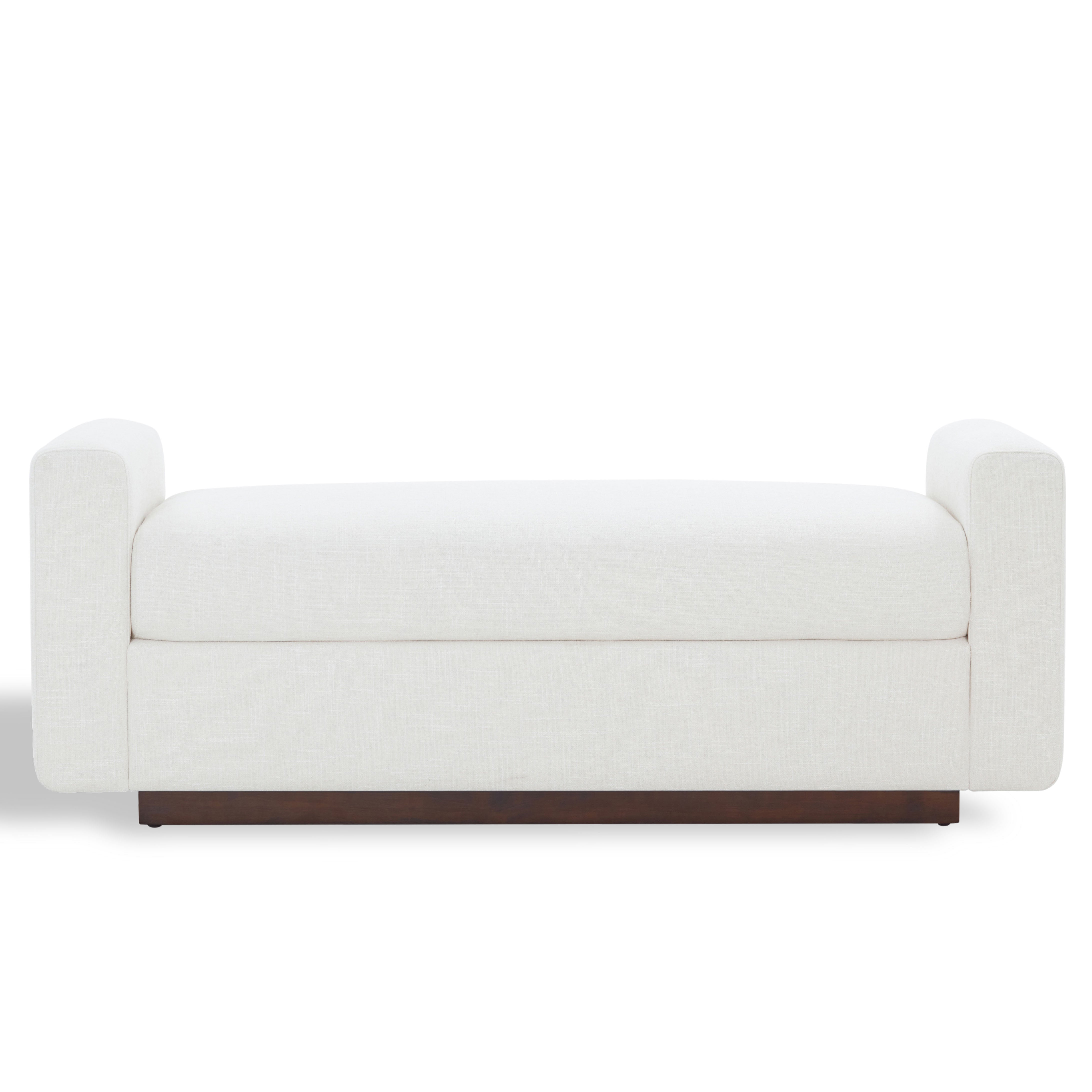 WHITE / WALNUT