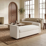 WHITE / WALNUT
