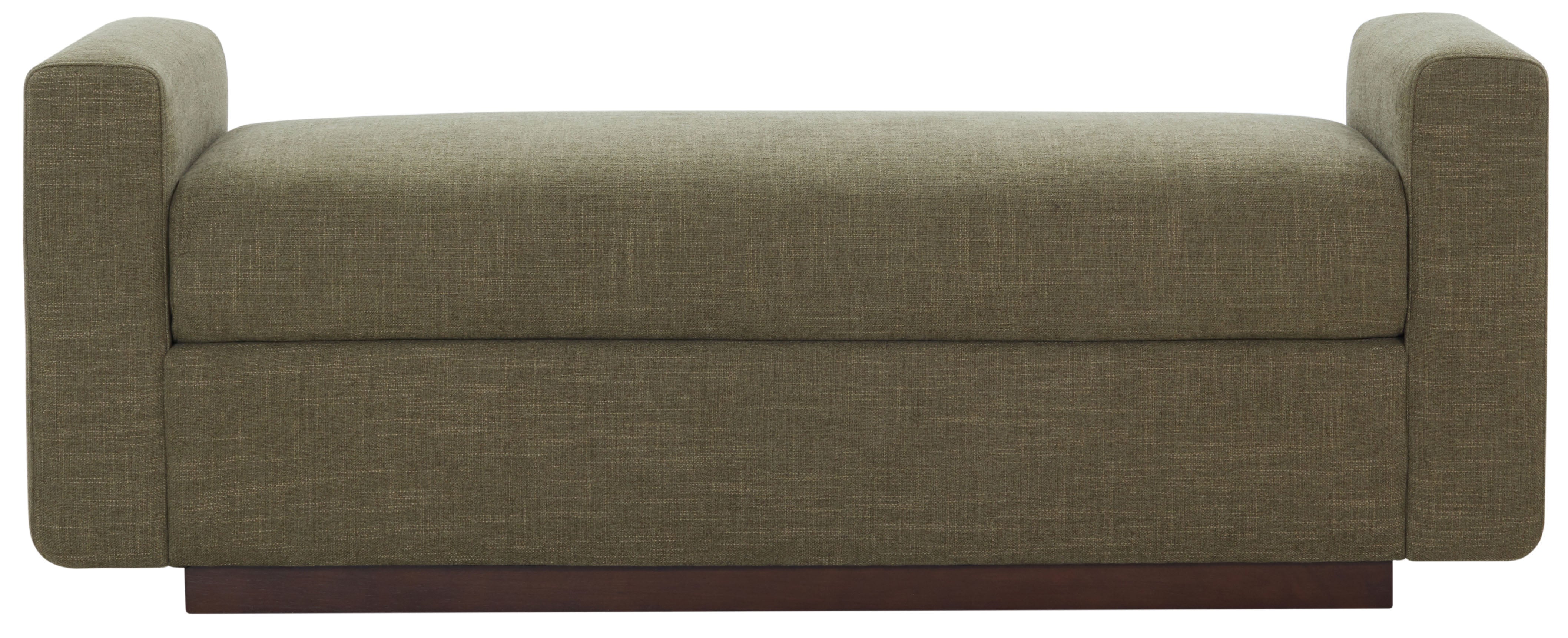 OLIVE GREEN / WALNUT