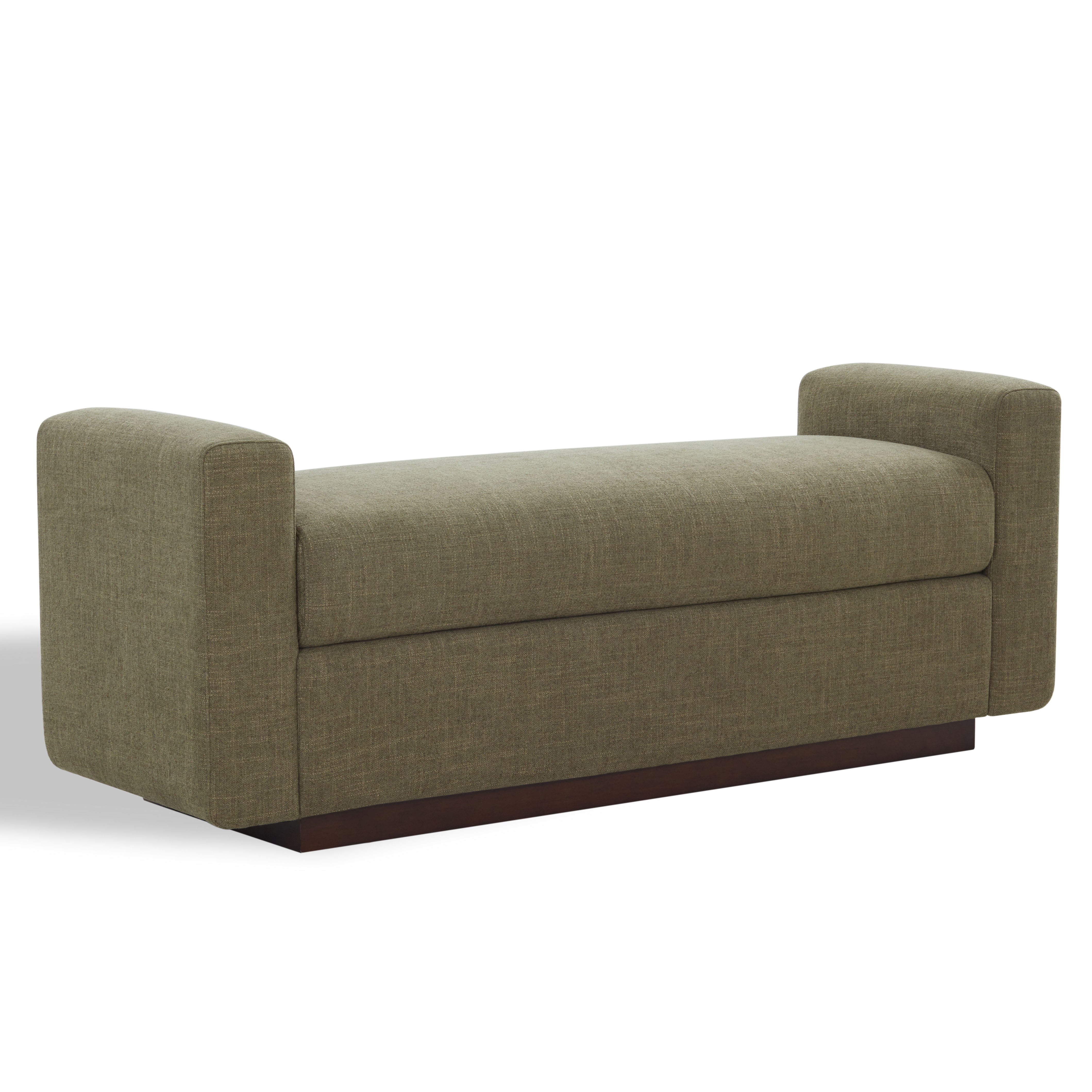 OLIVE GREEN / WALNUT