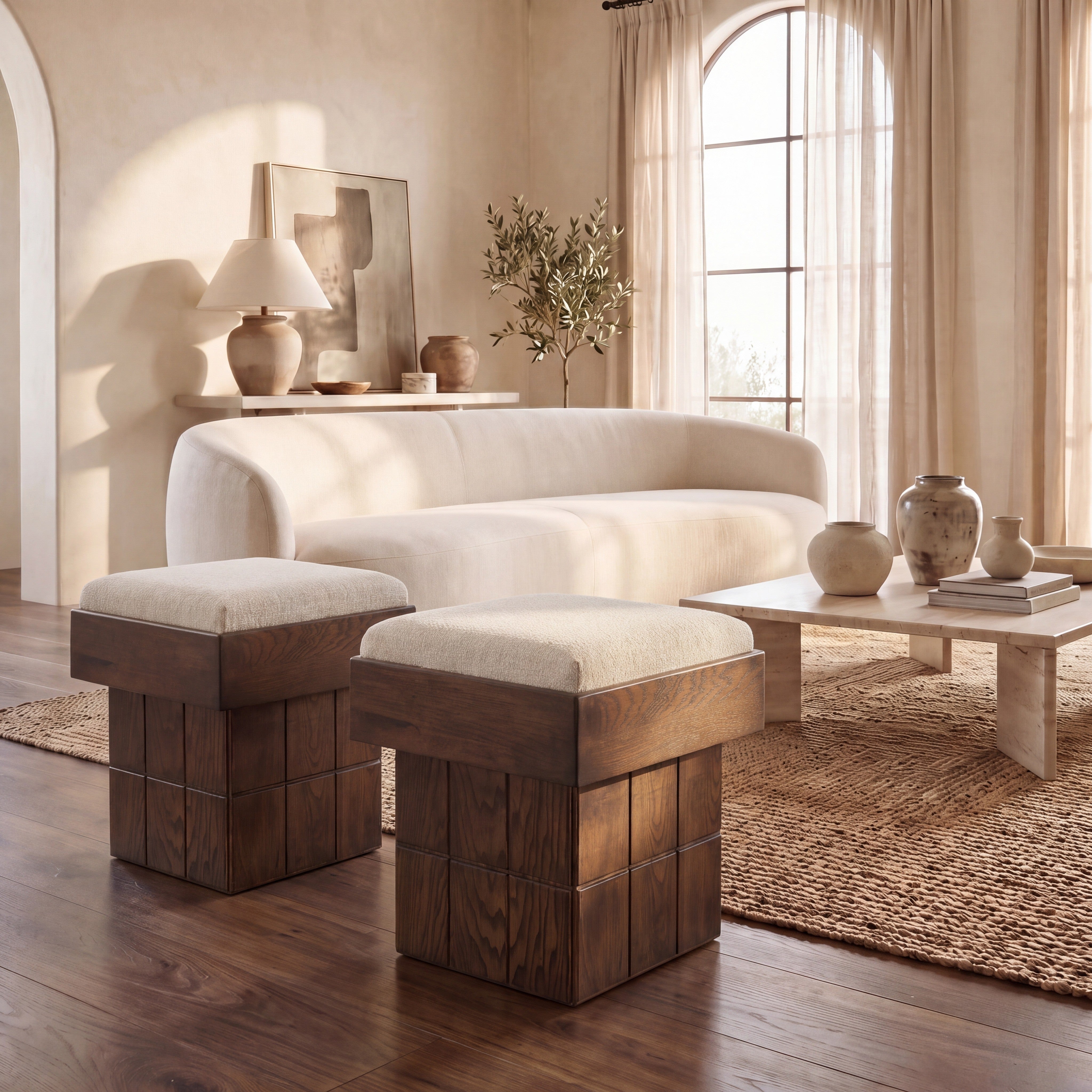 TAUPE / WALNUT