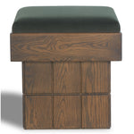 OLIVE GREEN / WALNUT