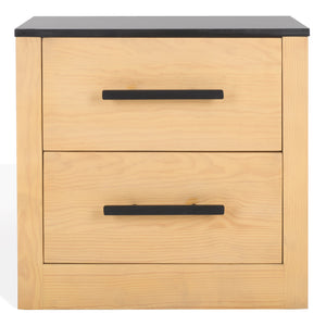 Safavieh Couture Abbianna Marble Top Nightstand, SFV5537