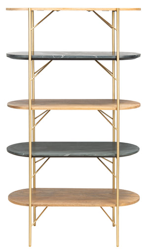 Safavieh Couture Lawson Marble Bookcase, SFV5734