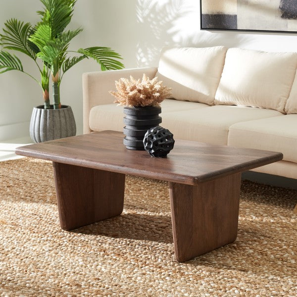 Safavieh Couture Felicity Wood Coffee Table, SFV5747 - Natural