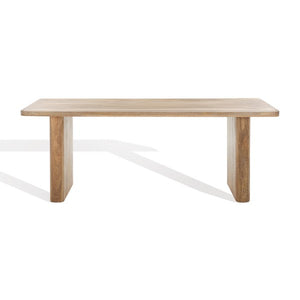 Safavieh Couture Hewlett Wood 80" Dining Table, SFV5749
