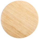 Safavieh Couture Trinsly Travertine Top Dining Table, SFV5752 - Natural / Travertine