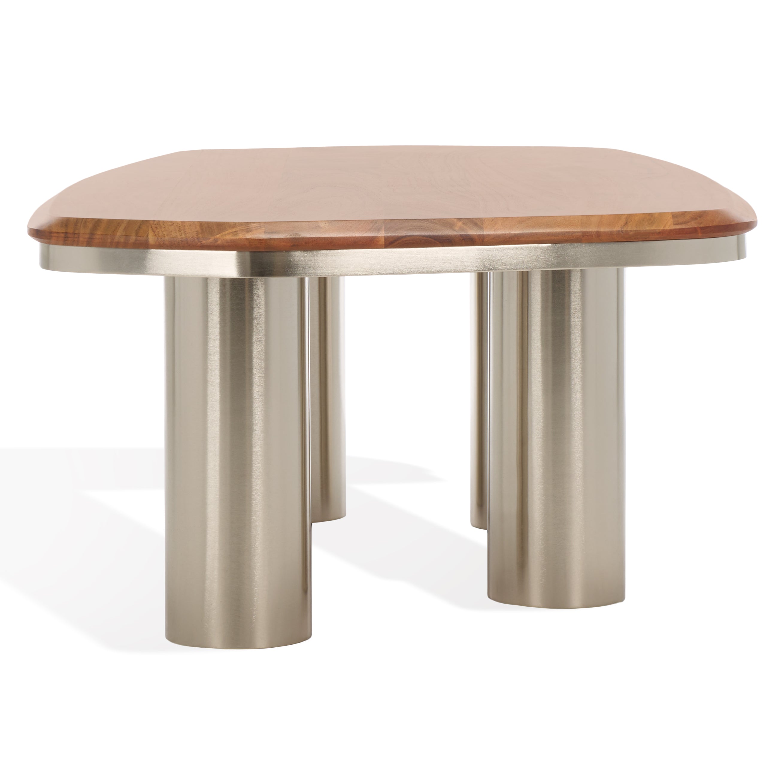 Safavieh Couture Osborn Metal Coffee Table, SFV5754 - Natural / Silver