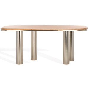 Safavieh Couture Osborn Metal Dining Table, SFV5755