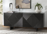 Safavieh Couture Hewitt Wood Sideboard, SFV5765 - Black