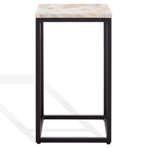 Safavieh Couture Macklyn Square Marble Top Accent Table, SFV5768