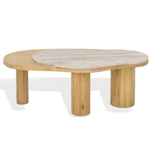 Safavieh Couture Feliciabeth Marble Coffee Table, SFV5772