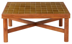 Safavieh Couture Kaylina Tile Top Coffee Table, SFV5801