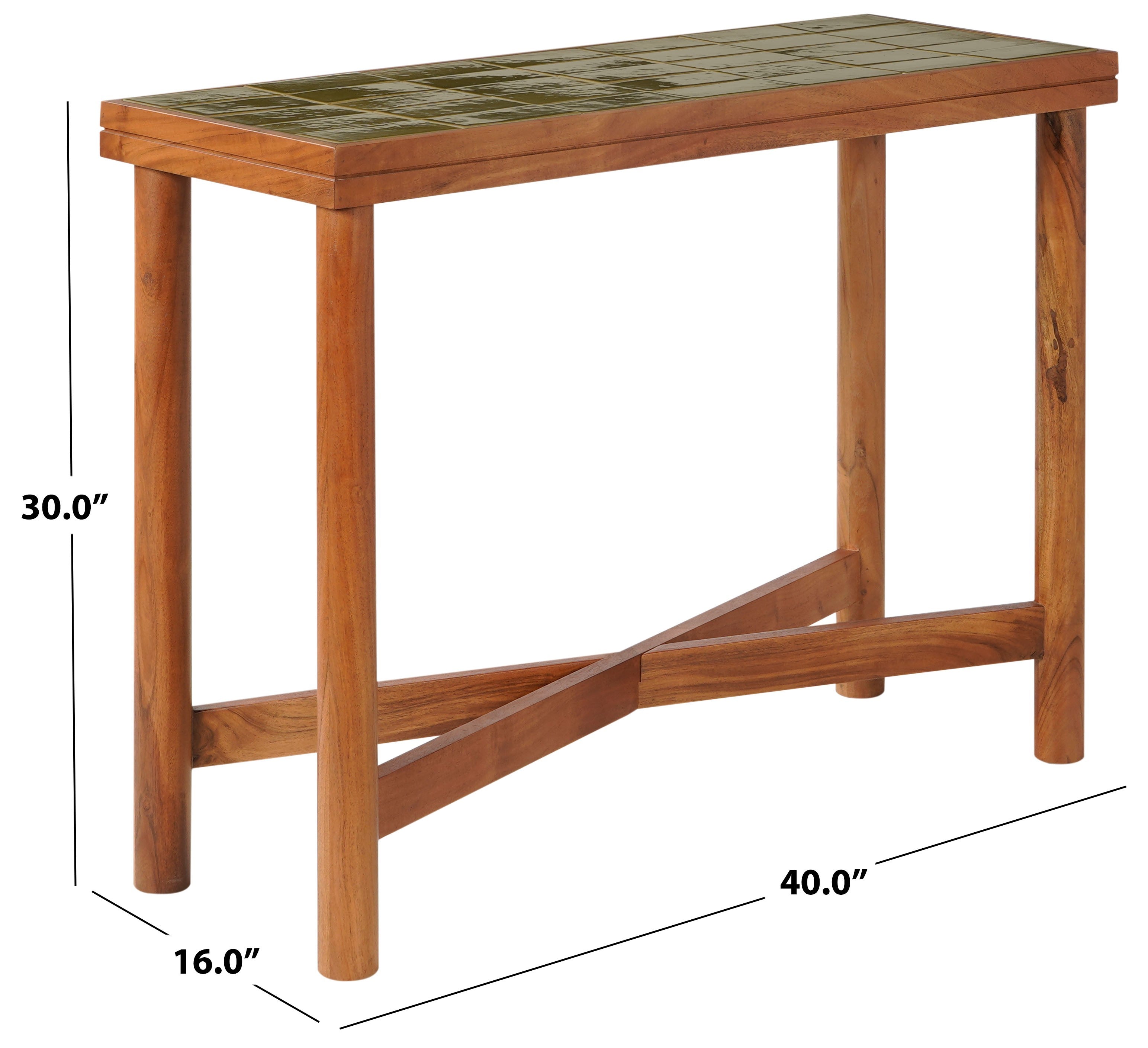 GREEN / WALNUT