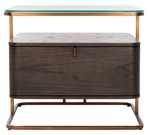 Safavieh Couture Johnson 1 Drawer Nightstand, SFV6046