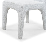 Safavieh Couture Maricelle Boucle Dining Chair, SFV6102 - White / Black