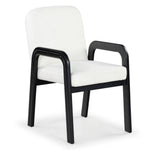 Safavieh Couture Roslina Boucle Dining Chair, SFV6105 - Ivory / Black