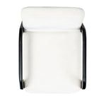 Safavieh Couture Roslina Boucle Dining Chair, SFV6105 - Ivory / Black