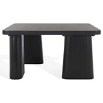 Safavieh Couture Martinelli Wood Coffee Table, SFV6401 - Black