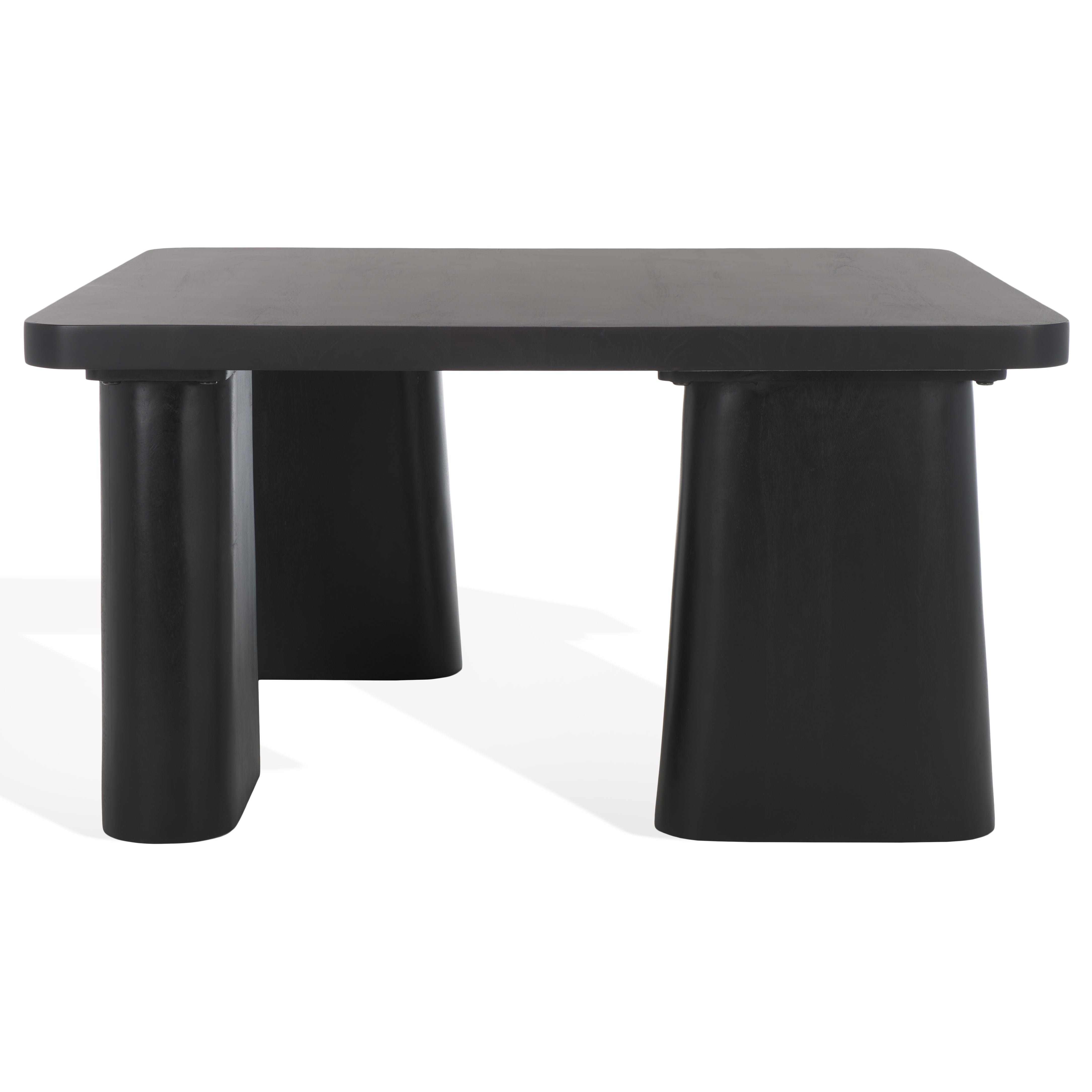 Safavieh Couture Martinelli Wood Coffee Table, SFV6401 - Black