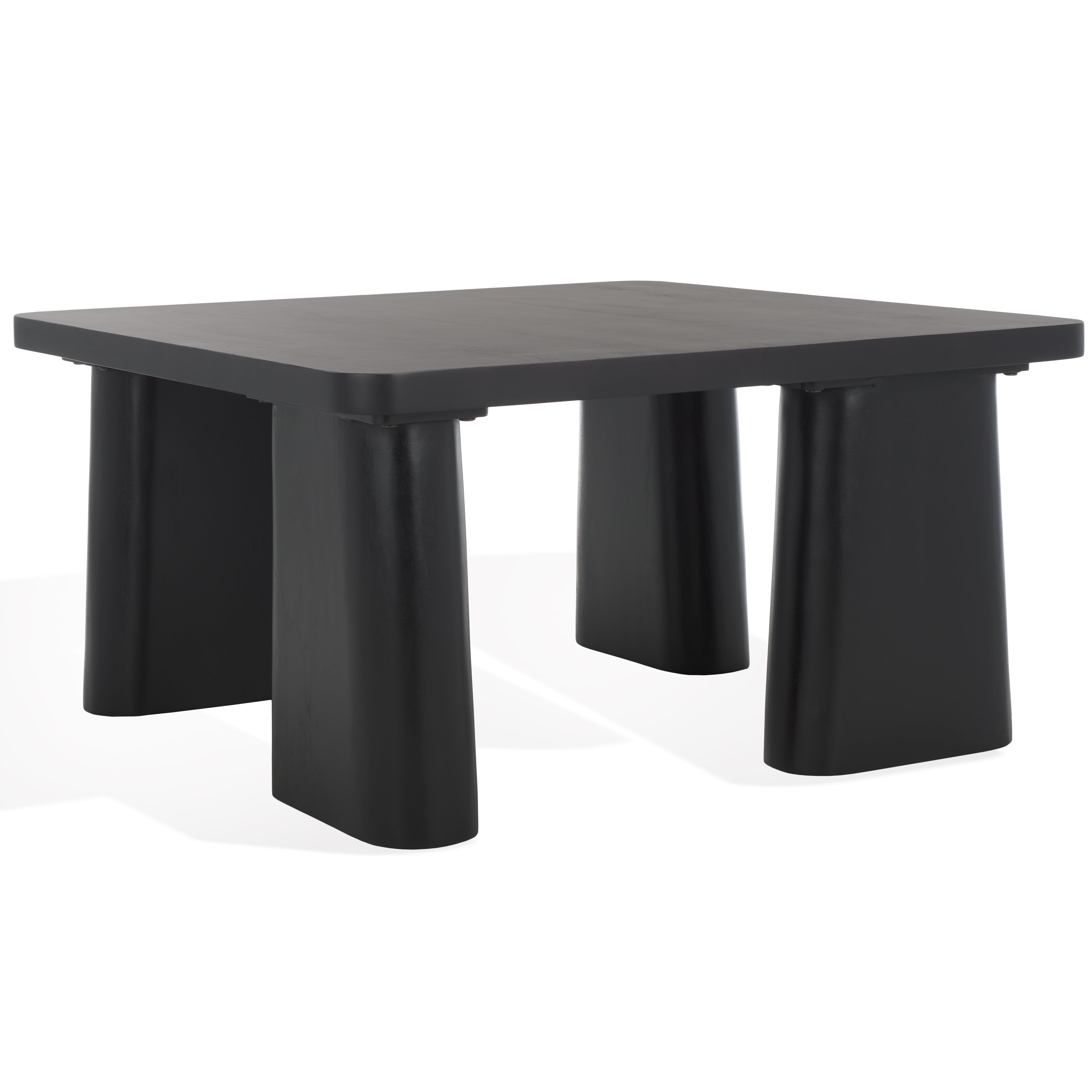 Safavieh Couture Martinelli Wood Coffee Table, SFV6401 - Black
