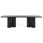Safavieh Couture Kathalina Rectangle Wood Coffee Table, SFV6402 - Black