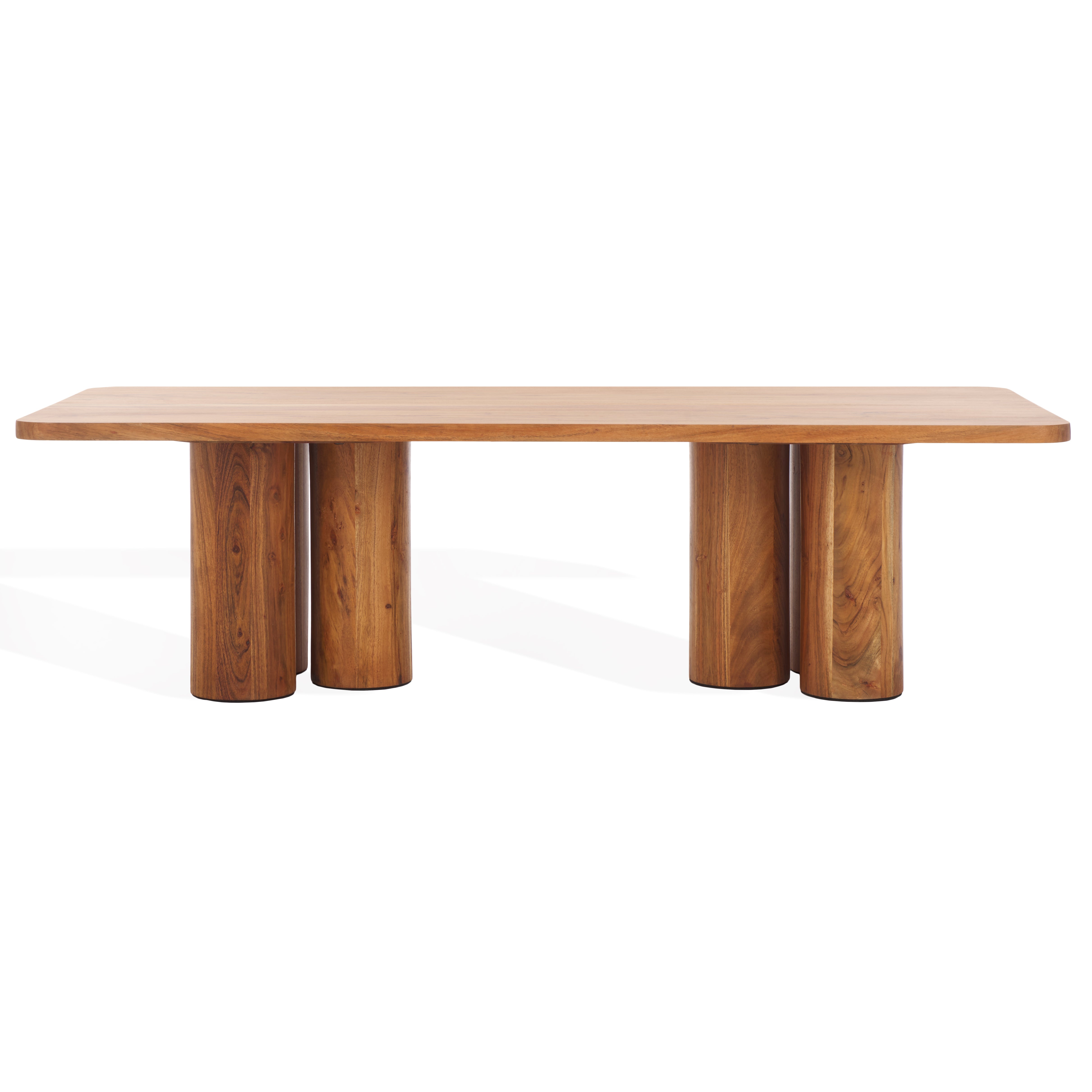 Safavieh Couture Kathalina Rectangle Wood Coffee Table, SFV6402 - Natural