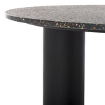 Safavieh Couture Kathalina Round Terrazzo Top Coffee Table, SFV6403 - Black