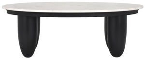 Safavieh Couture Hobbes Marble Top Coffee Table, SFV6405