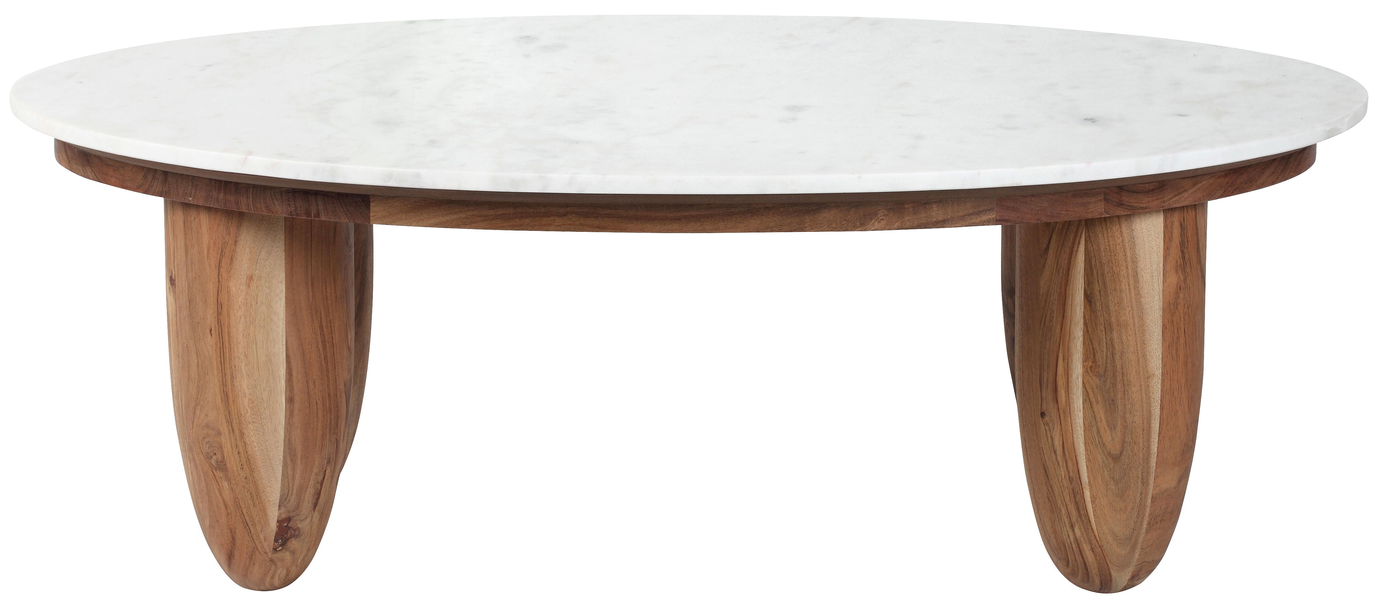 Safavieh Couture Hobbes Marble Top Coffee Table, SFV6405