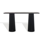 Safavieh Couture Penelope Wood Console Table, SFV6408 - Black