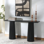 Safavieh Couture Penelope Wood Console Table, SFV6408 - Black