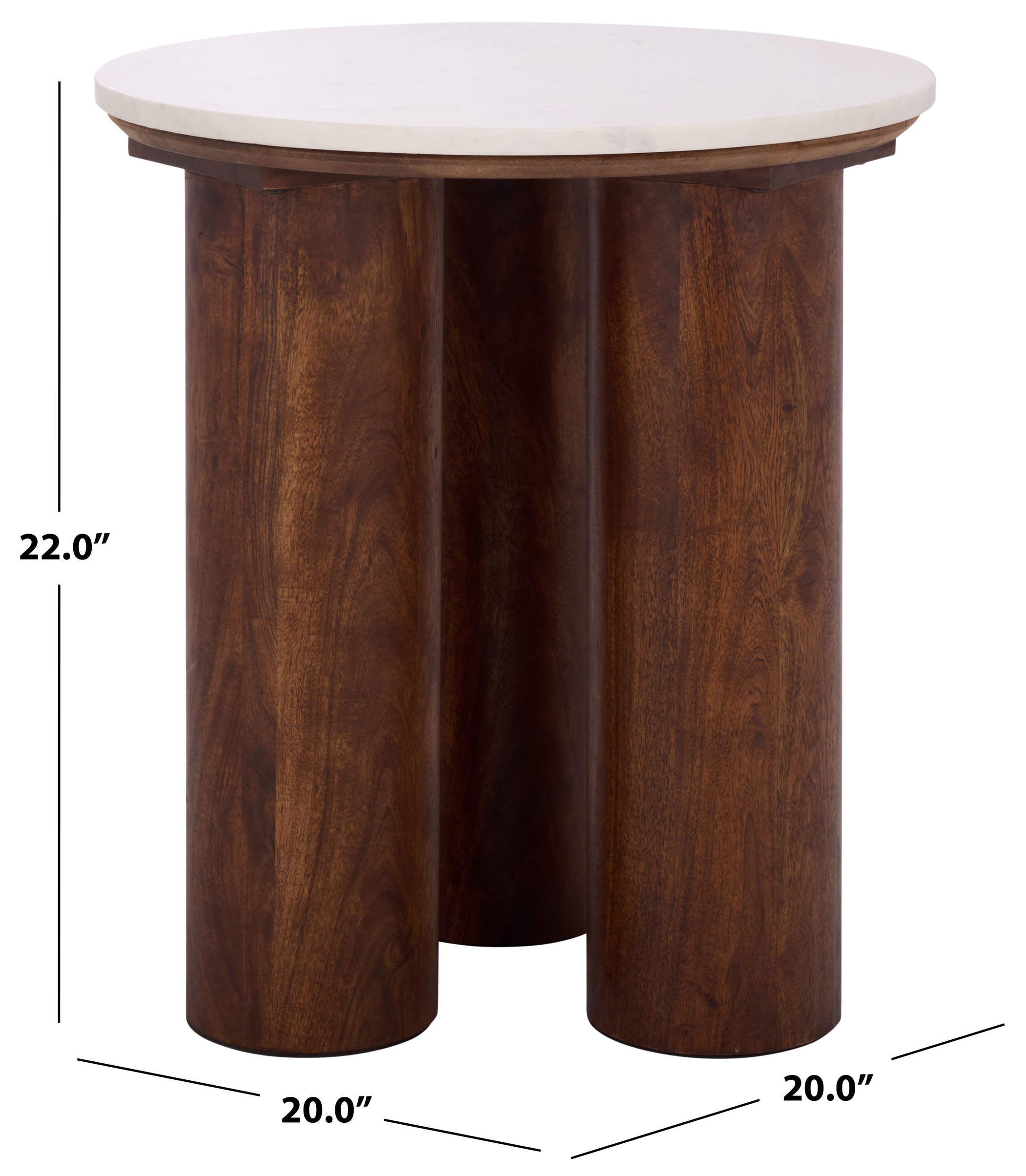WALNUT / WHITE
