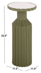 OLIVE GREEN / WHITE