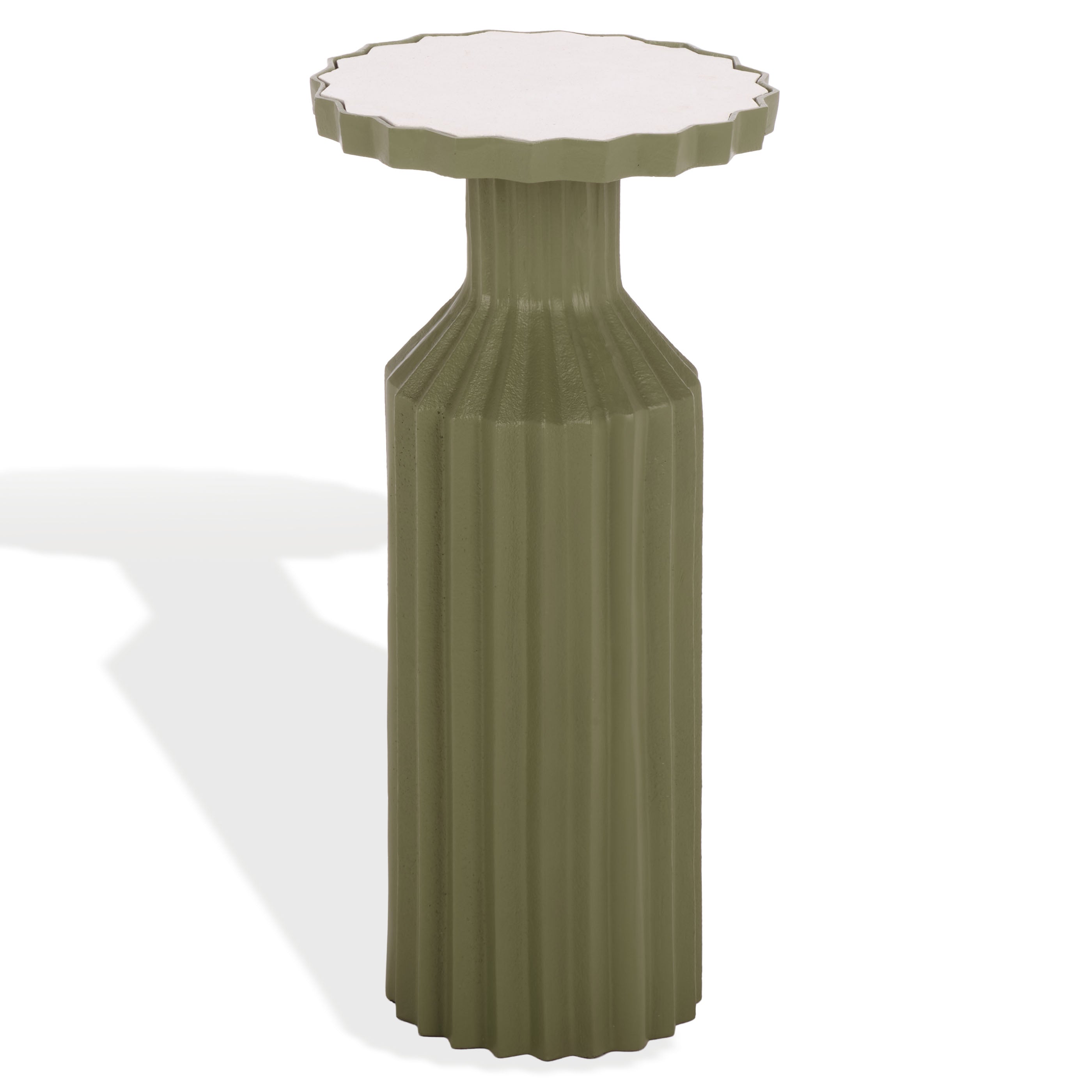 OLIVE GREEN / WHITE