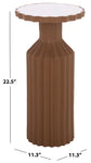 BROWN / WHITE