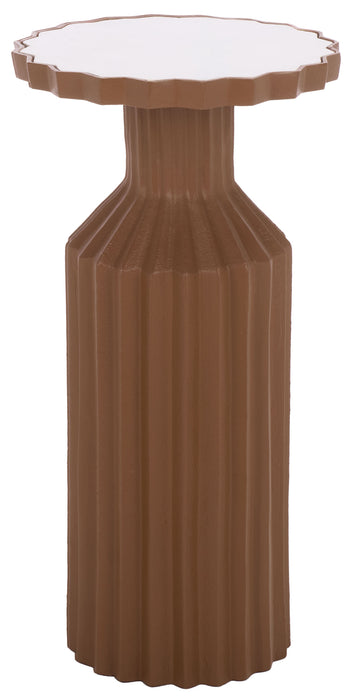 BROWN / WHITE