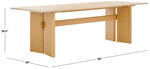 Safavieh Couture Bellarose Travertine Dining Table, SFV7231 - Natural / Travertine