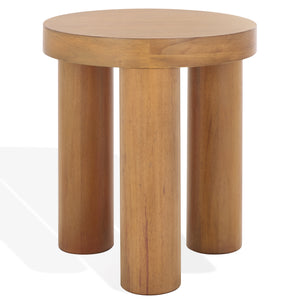 Safavieh Couture Bary Rd 3 Leg Wood Acc Table, SFV7715