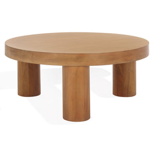 Safavieh Couture Bary Rd 3 Leg Wood Coffee Table, SFV7716