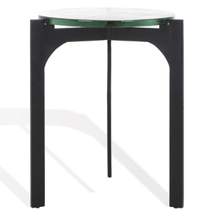 Safavieh Couture Seymour Cast Glass Accent Table, SFV7904